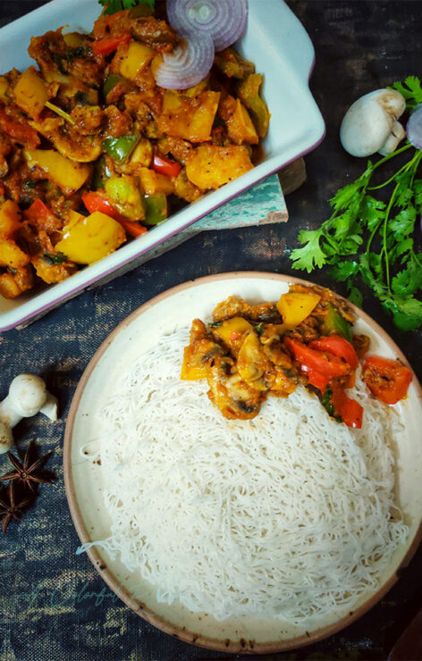 Kadai-Mushroom