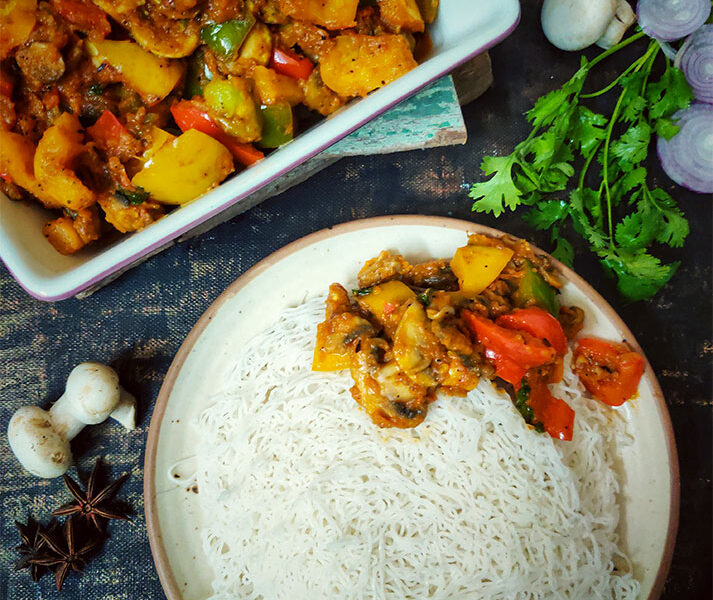 Kadai-Mushroom