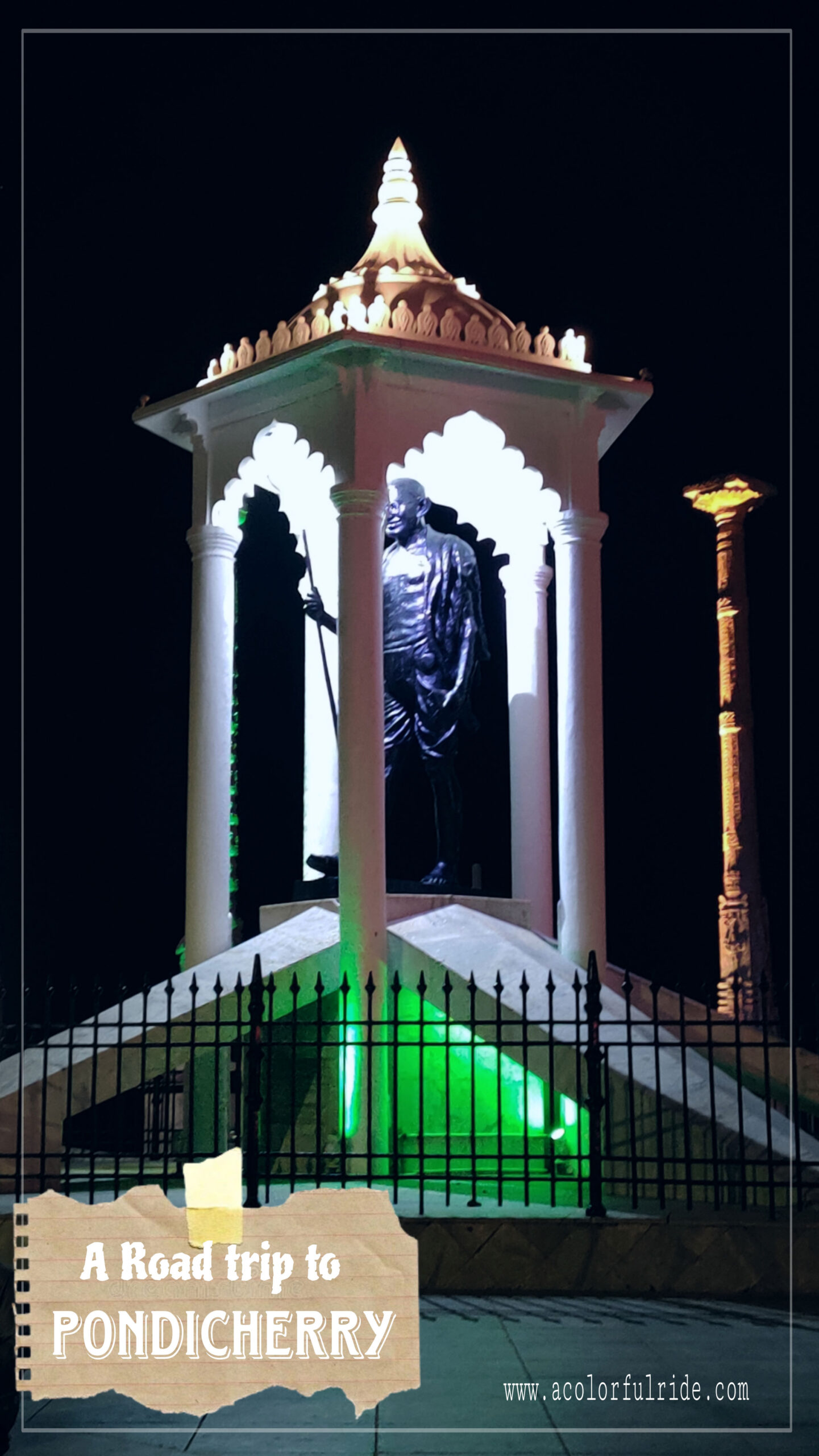 Places to visit in Pondicherry, French war memorial Pondicherry, Things to do in Pondicherry, Pondicherry Road Trip, Chennai to Pondicherry Road Trip