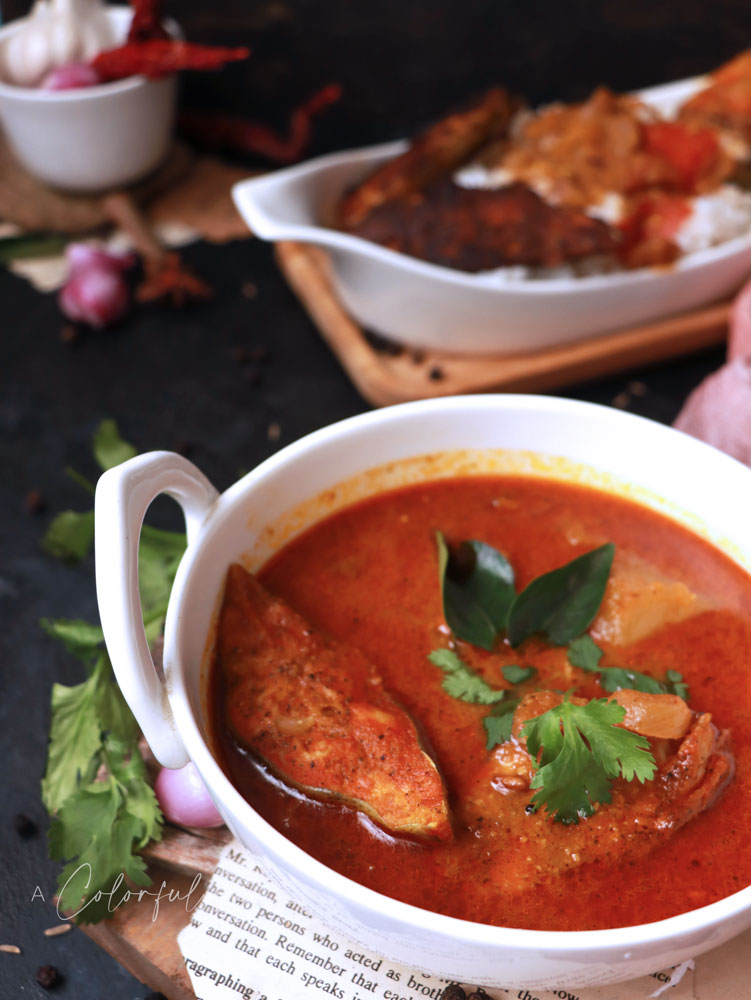 fish curry, fish curry recipe, simple fish curry recipe, fish curry recipe Indian, Meen Kulambu Recipe, Meen Kuzhambu, Meen kulambu seivathu eppadi
