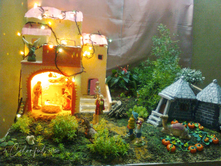 christmas crib decoration ideas simple christmas crib decorations | How to Make Christmas Crib | DIY Nativity Scene