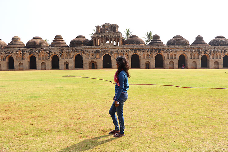 Zenana Enclosure in Hampi, Elephant’s Stable, Hazararama Temple, Mahanavami Dibba, Underground Chamber, Stepped Tank, Queen’s Bath, Places to visit in Hampi