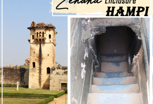 Lotus mahal in zenana enclosure in – hampi